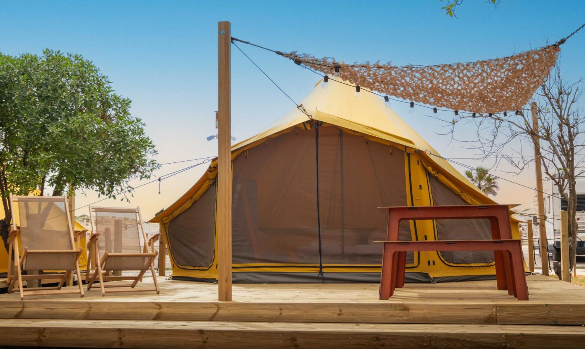 Hotel Glamping Camp Distrikt Faro Exterior foto