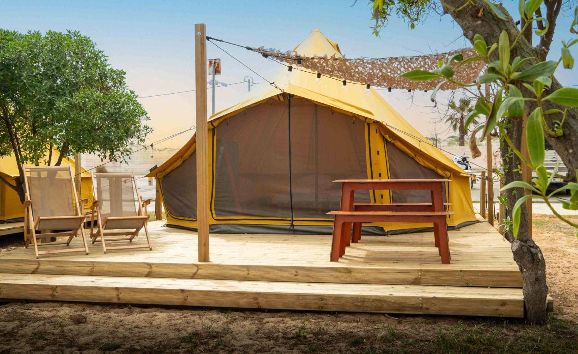 Hotel Glamping Camp Distrikt Faro Exterior foto
