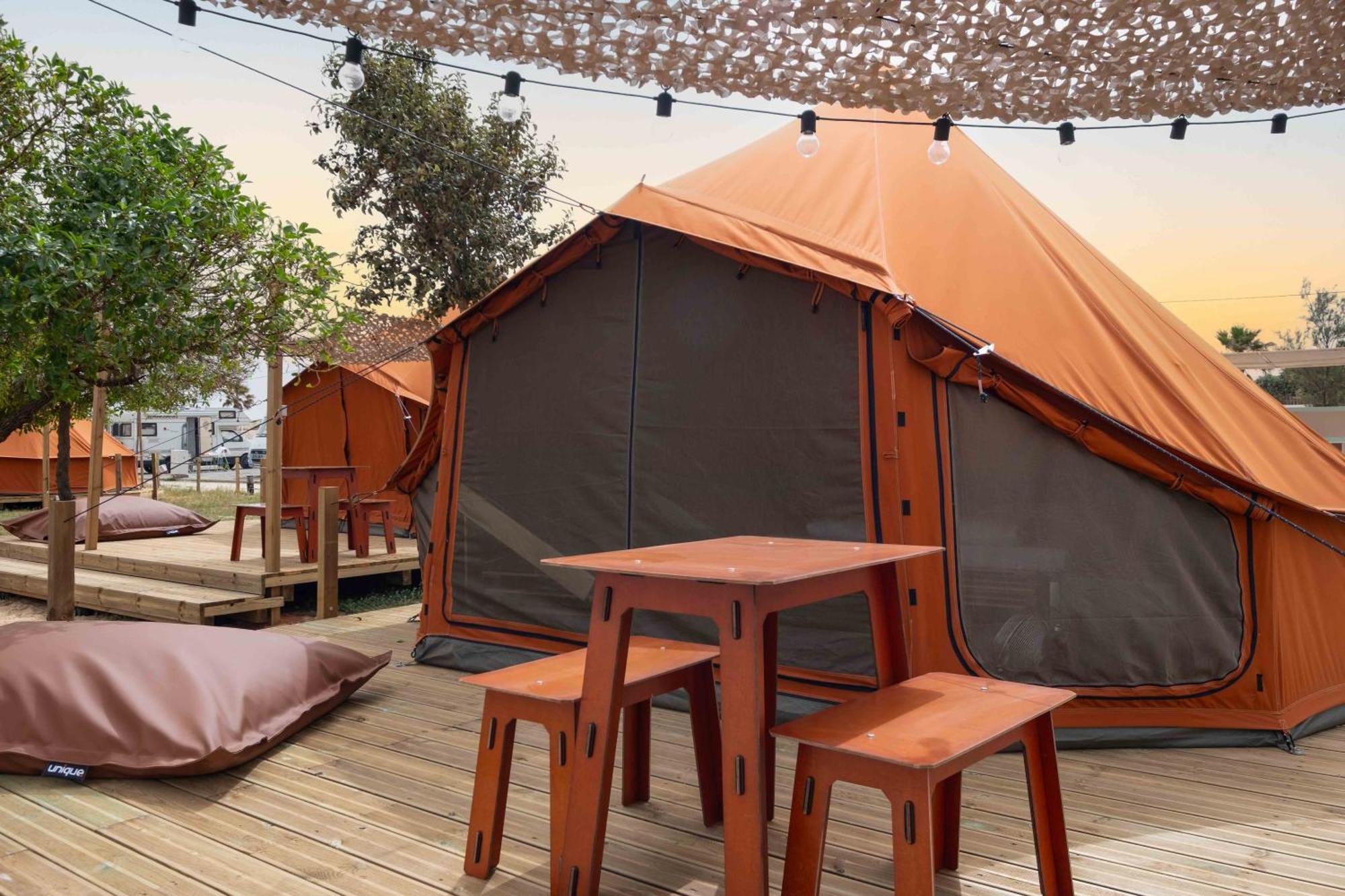 Hotel Glamping Camp Distrikt Faro Exterior foto